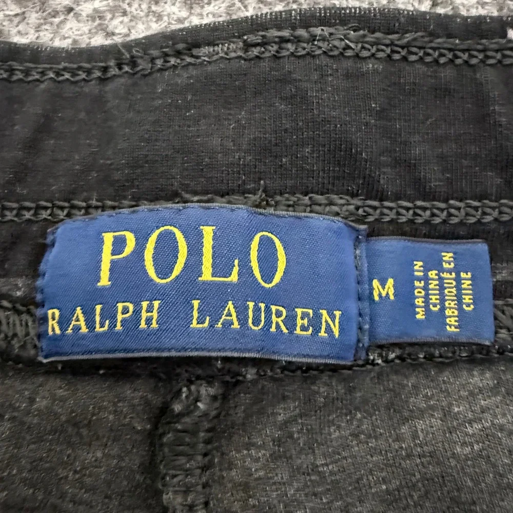 Polo Ralph Lauren Mens M Gray Aztec Southwestern Jogger Sweatpants Fleece Lounge
